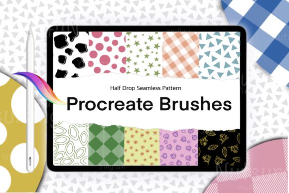 Download Brushes Pattern Procreate Design for DIY - Design Collection