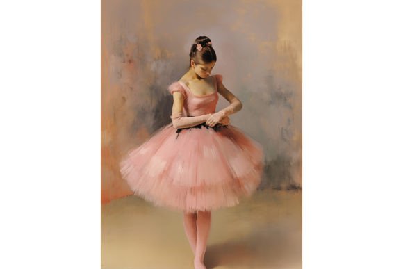 Download Ballet Dancer - Oil Painting - Premium Resources