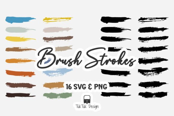 Download Paint Brush Stroke Elements for Design - Design Collection