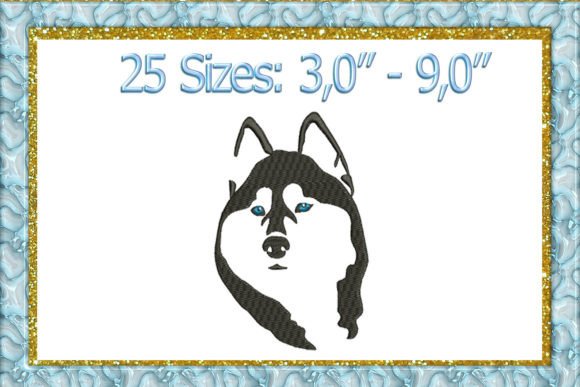 Download Husky Machine Embroidery Design - Design Collection