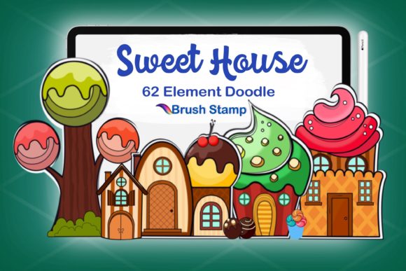 Download House Build DIY Design Brushes Stamps - Design Collection
